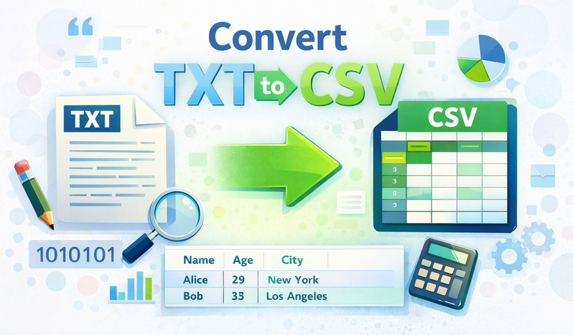 Las 3 mejores formas de convertir TXT a CSV