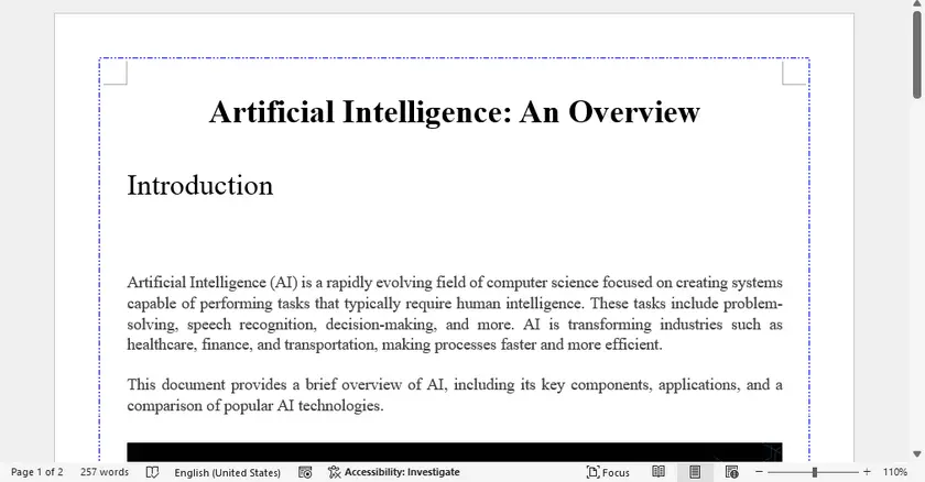 Добавить границы страниц в Word с помощью Python