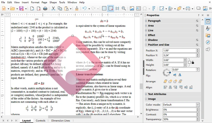 Adicionar marca d'água a PDF usando LibreOffice