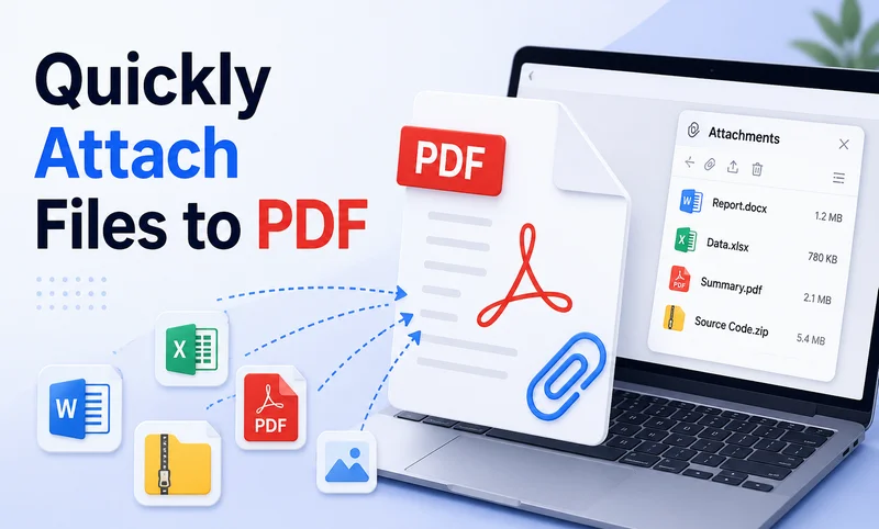 Быстрое прикрепление файлов к PDF с помощью Adobe и Python