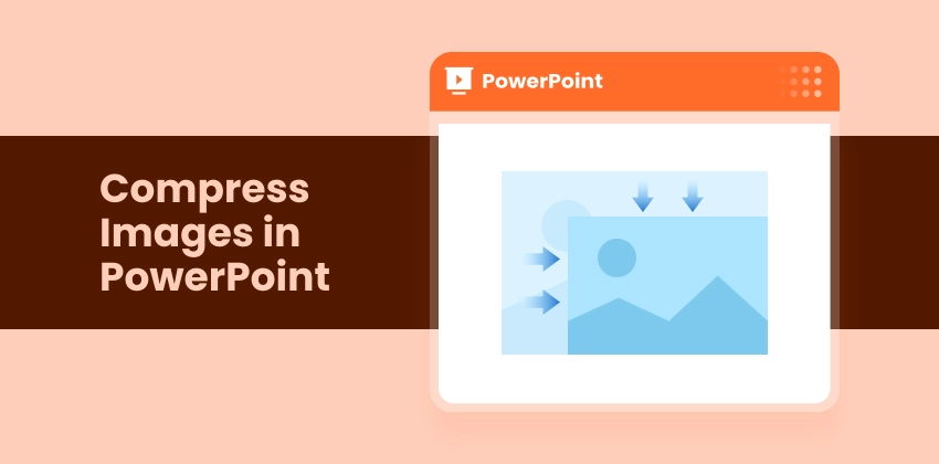 Step-by-step guide showing how to compress images in PowerPoint