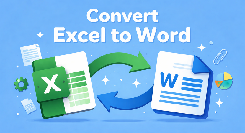 5 mejores formas de convertir Excel a Word eficazmente
