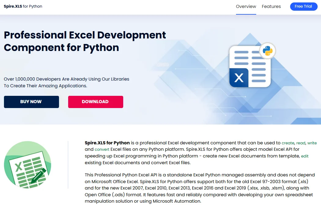 Python Script to Convert ODS to Excel
