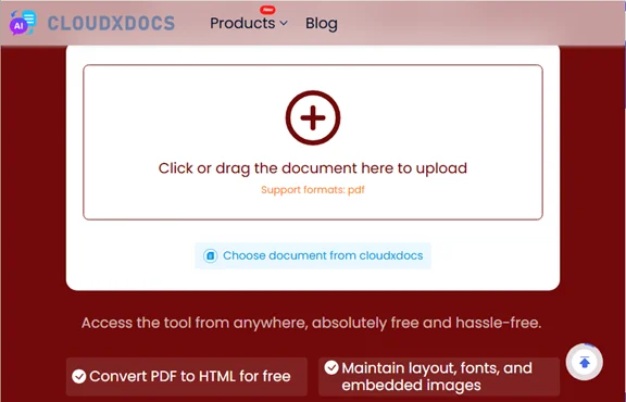 Convert PDF to HTML Online for Free