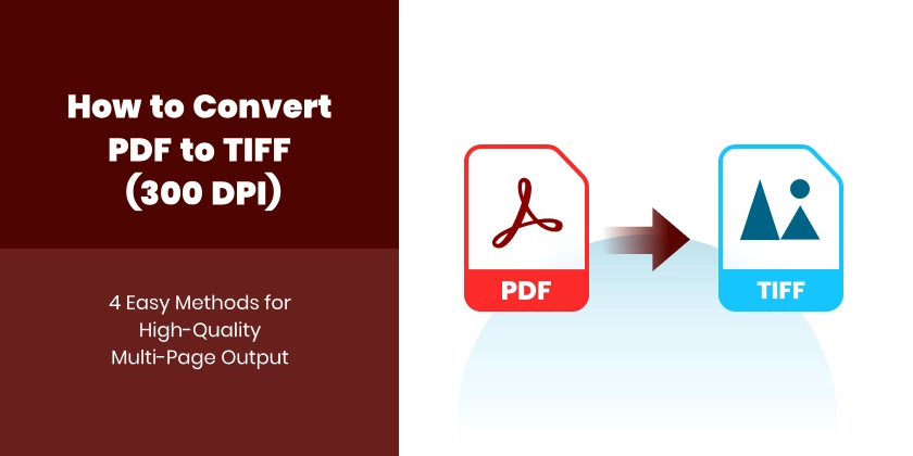 Convert PDF to TIFF at 300 DPI
