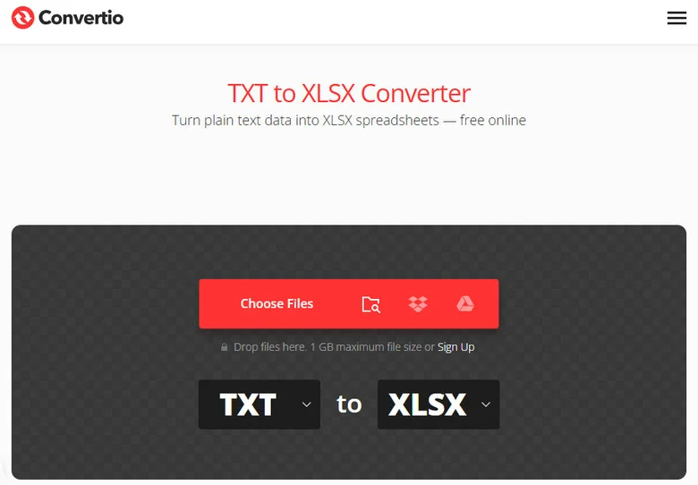 Convertir du texte en Excel avec des convertisseurs en ligne