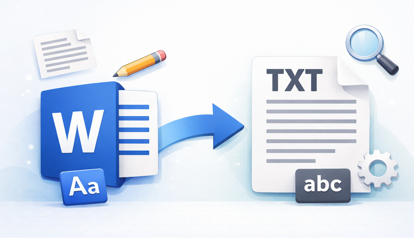 Best free methods to convert Word Doc to TXT