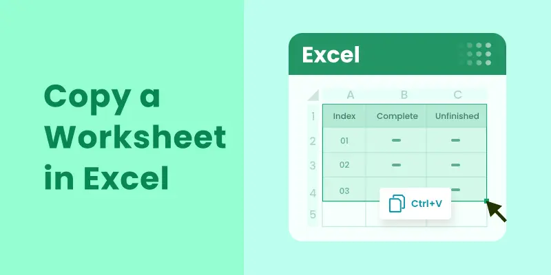 Step-by-Step Visual Guide to Copy a Worksheet in Excel