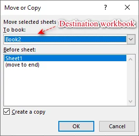 Copy an Excel Sheet to Another Workbook