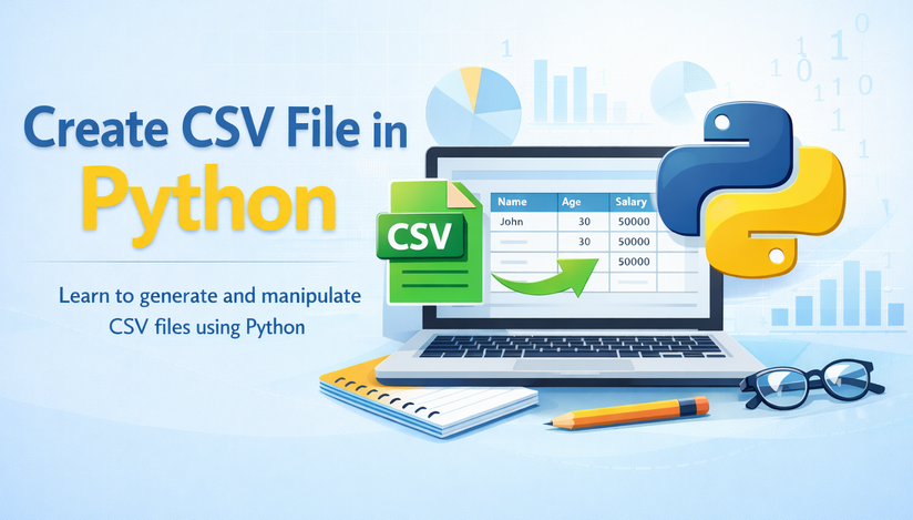 A guide to create a CSV file using Python