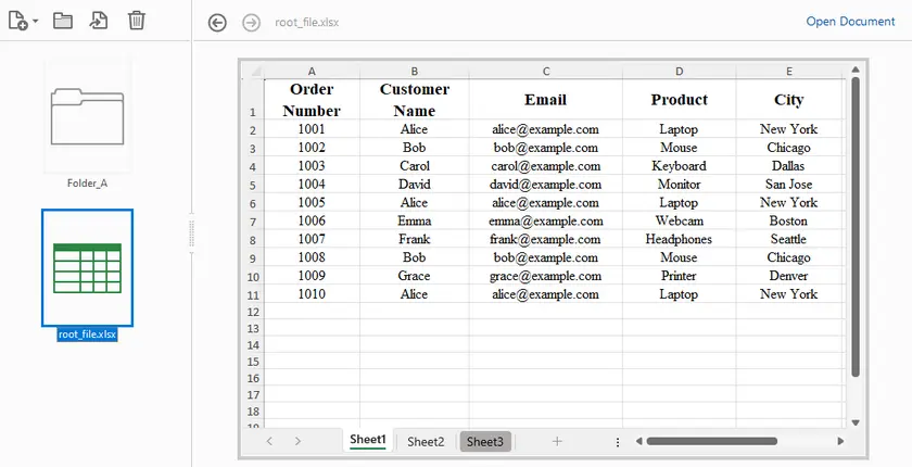 Un portefeuille PDF créé à partir de code Python