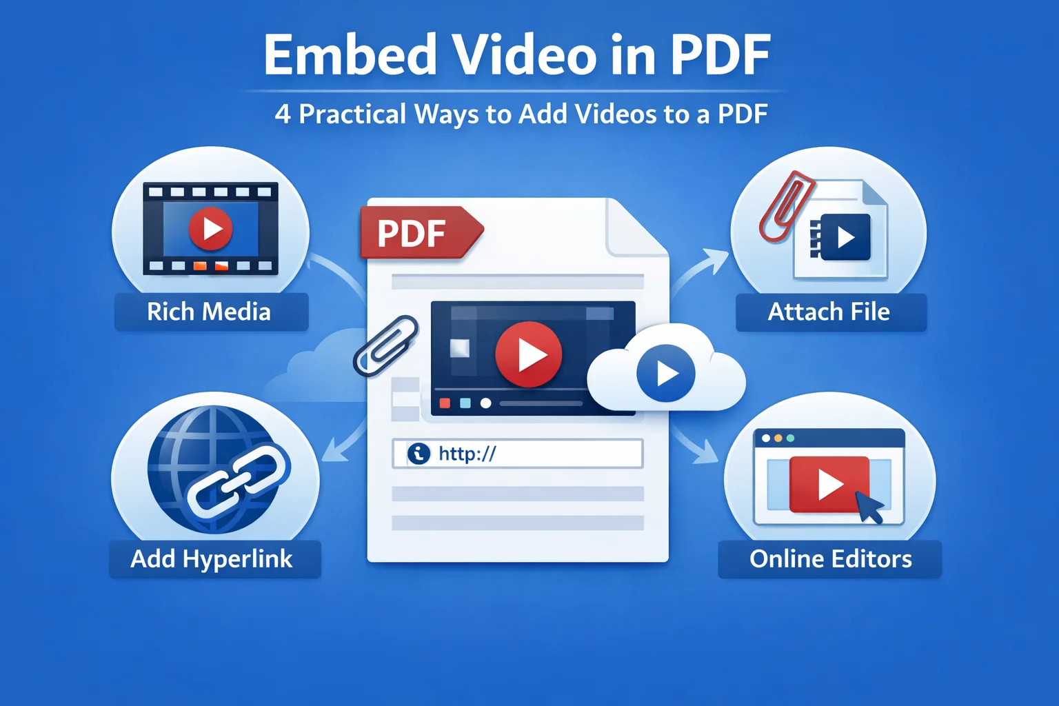 Embed Video in PDF with 4 Practical Ways