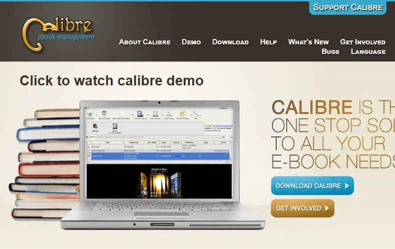 Calibre: an Offline Ebook Manager