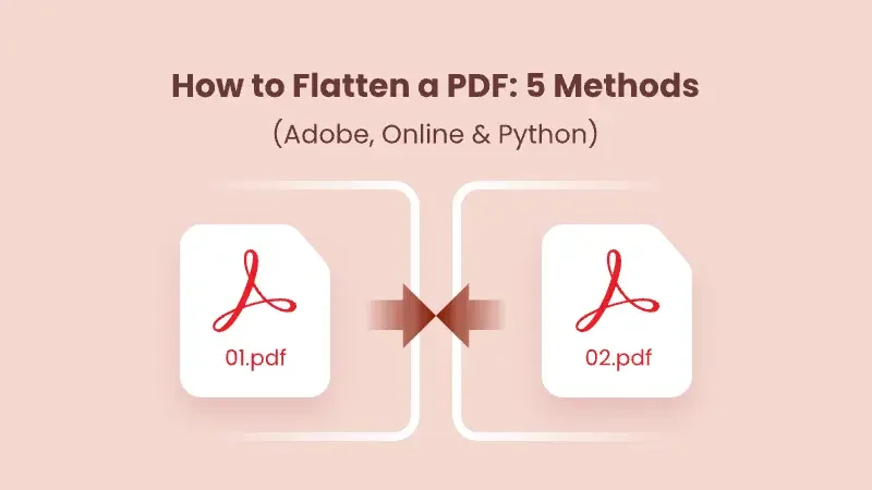 Como Achatar um PDF com 5 Métodos Eficazes