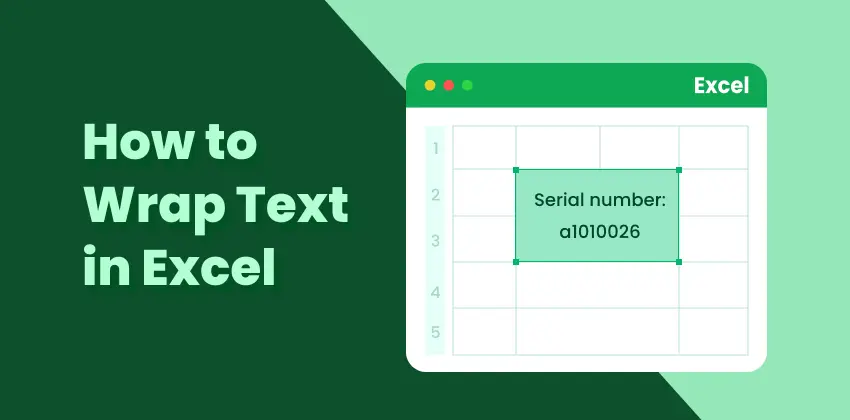 Wrap Text in Excel
