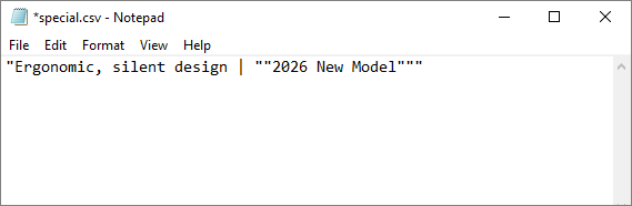 Create CSV with special characters in Java
