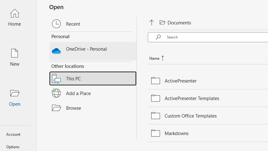 Open PDF in Microsoft Word