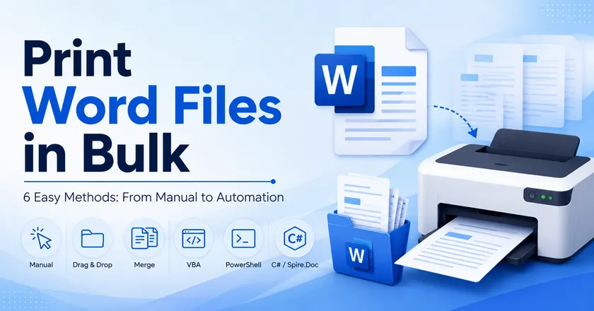 Print Word Documents in Bulk