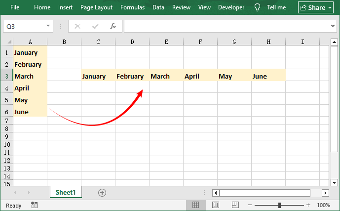 Преобразование столбцов в строки с помощью кода Python