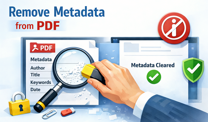 5 meilleures méthodes pour supprimer les métadonnées des fichiers PDF