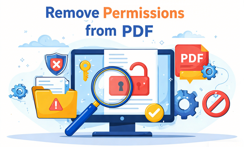 5 métodos probados para eliminar permisos de PDF