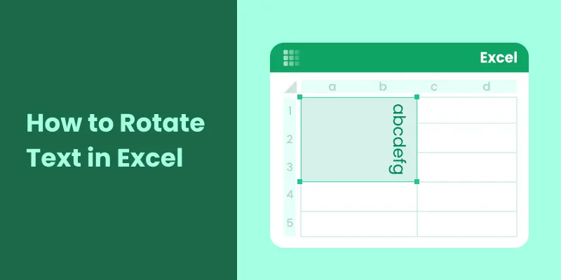 Schritt-für-Schritt-Anleitung zum Drehen von Text in Excel